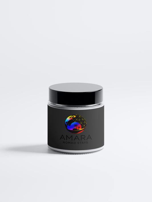 Amara Nomad Stay Soy Wax Candle, Wild Flower